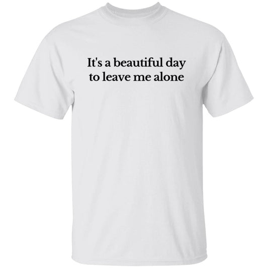 Leave Me Alone Cotton T-Shirt