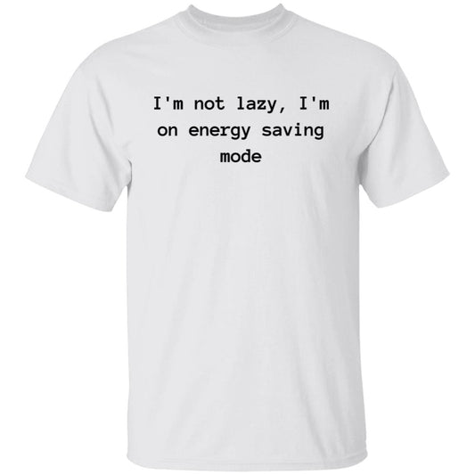 Im Not Lazy Cotton T-Shirt