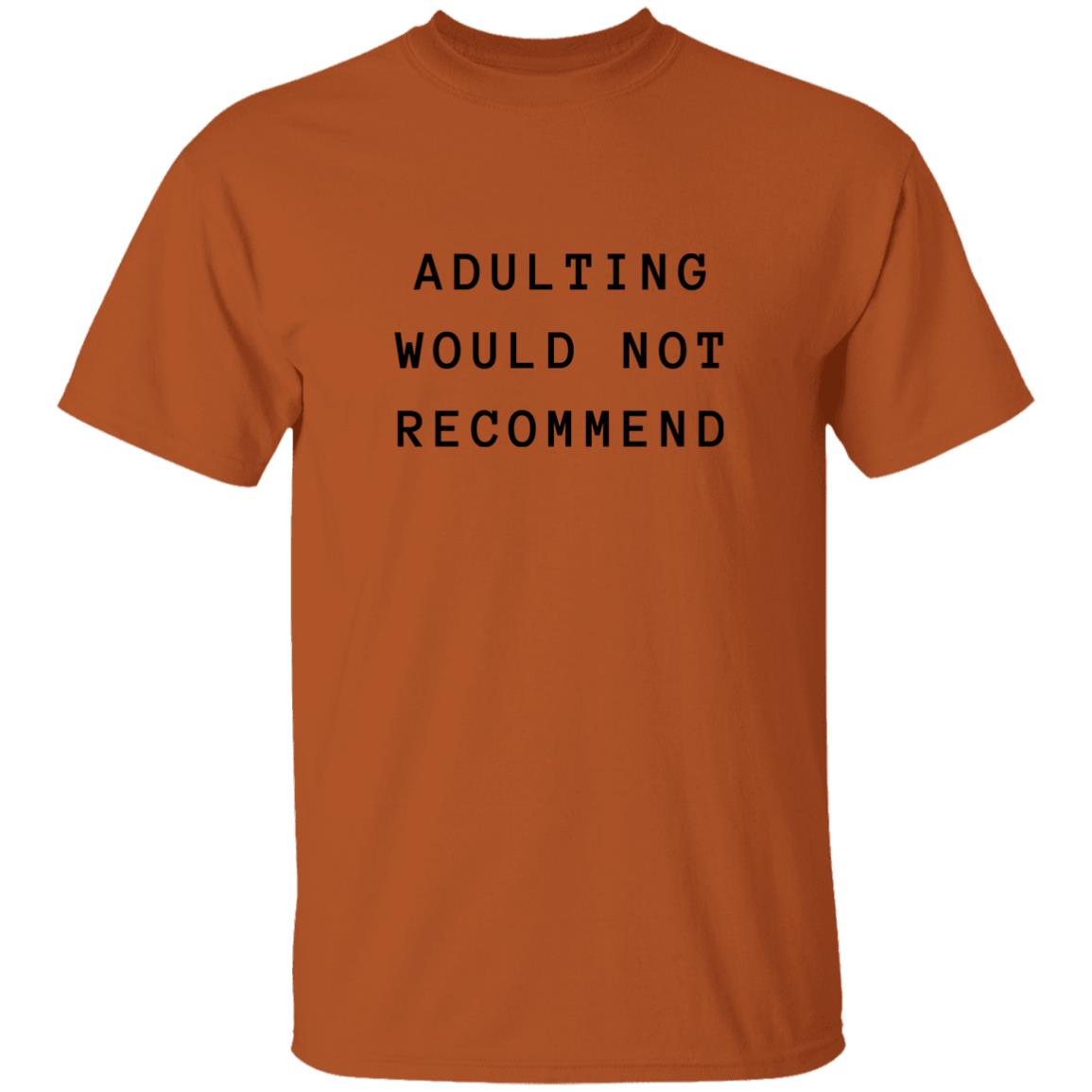 Adulting Cotton T-Shirt