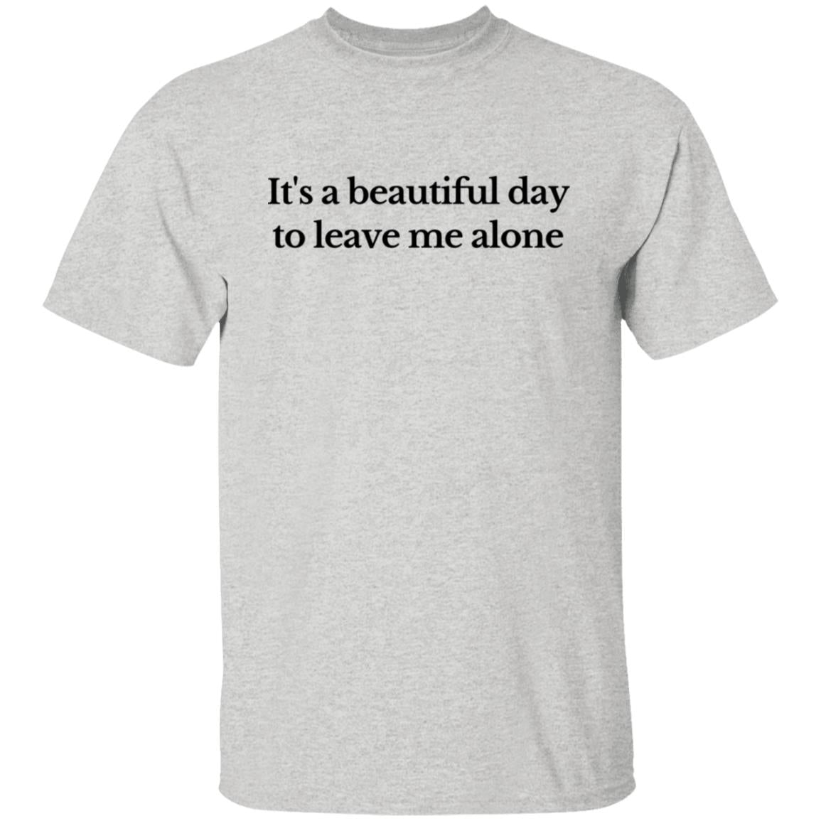 Leave Me Alone Cotton T-Shirt