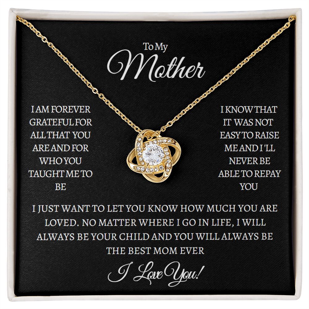 TO THE BEST MOTHER EVER